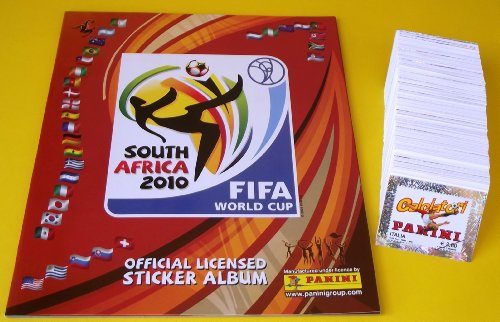 Panini WM 2010 Südafrika - Komplettsatz aller 640 Sticker + Leeralbum von Panini