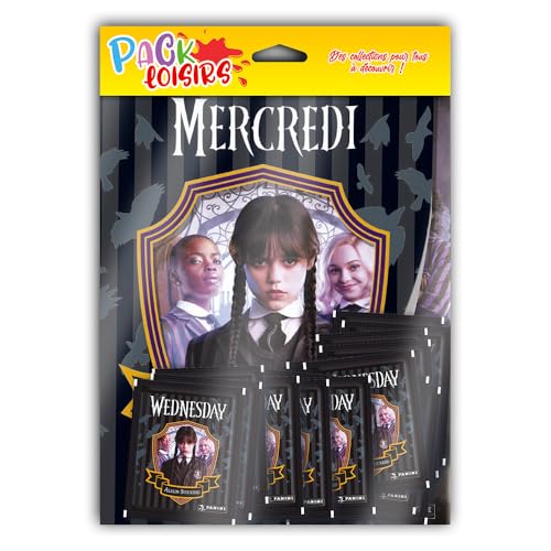 Panini Wednesday Halloween Set Freizeit Album + 50 Hüllen von Panini