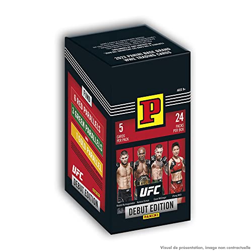 Panini x24 Packs UFC 2022 Debut Edition Sammelkartensammlung, 24 Packungen von Panini