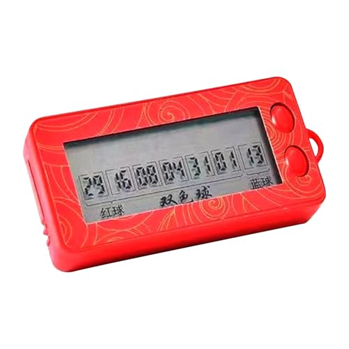 Pankha Tragbarer Lotterieautomat, kompakt, unterhaltsam, Zahlenauswahl, KI-Algorithmus, Wahrscheinlichkeit, doppelte Lotterie-Picker, zufällige Maschine für Männer und Frauen (ab 144 Jahren) von Pankha