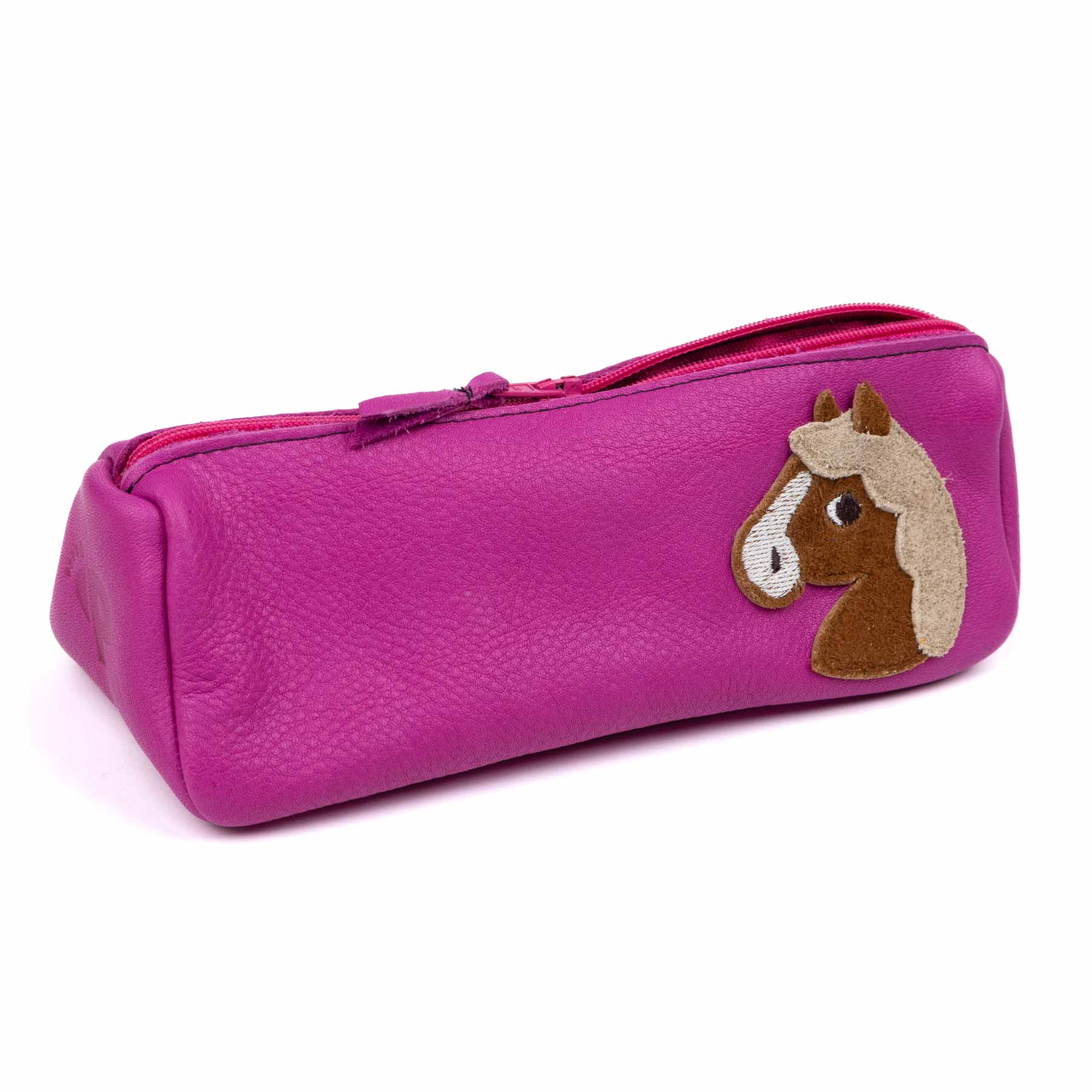 Pantolinos - Federmäppchen Leder Pony pink von Pantolinos