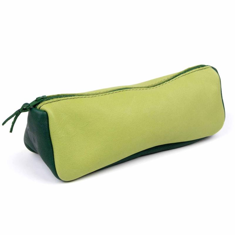 Pantolinos - Federmäppchen Leder grün-hellgrün Pantolinos - Federmäppchen Leder grün-hellgrün von Pantolinos