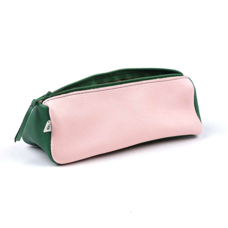 Pantolinos - Federmäppchen Leder rosa-grün Pantolinos - Federmäppchen Leder rosa-grün von Pantolinos