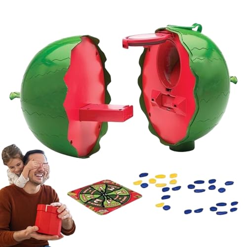 Paodduk Wassermelonen-Smash-Spiel, Wassermelonen-Smash-Spielzeug | Lustiges Wassermelonenspiel für die Hand-Auge-Koordination,Interaktives Partyspiel, Familientreffen und von Paodduk