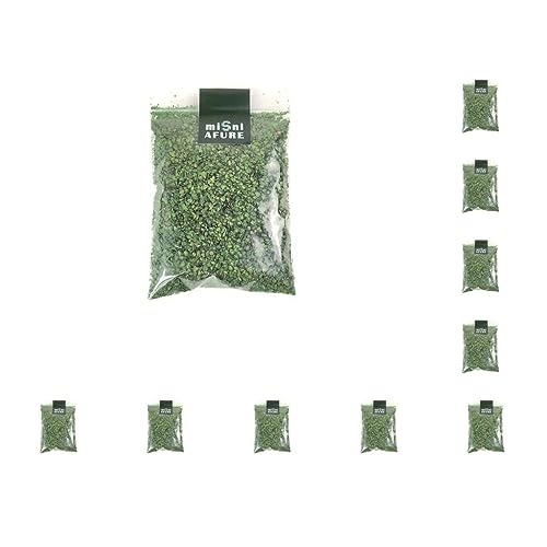 10 set Scene Accessories Leaf Micro Landscape Leaves for Sand Table Model Train Greenish, 50ml von Paowsietiviity
