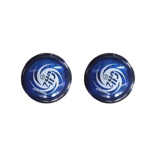 2 Set D1 Spin Ball Professional YoYo Größe E Lager mit Schnur Blau von Paowsietiviity