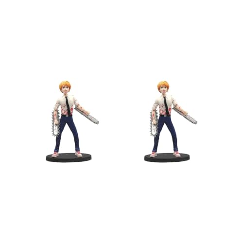 2 Set Figur handbemalte Sammlung Ornament für Desktop, dunkelblau, 11,5 x 8,5 x 18,5 cm 2 Set Figur handbemalte Sammlung Ornament für Desktop, dunkelblau, 11,5 x 8,5 x 18,5 cm von Paowsietiviity