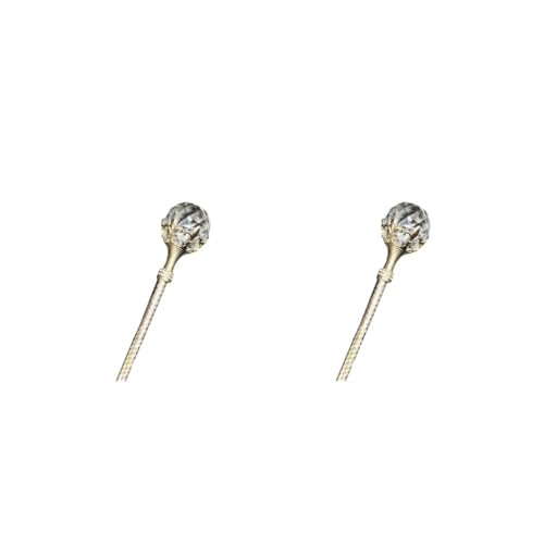 Paowsietiviity 2 Set Queen Zepter Zauberstab Fee Kristall Ball Requisiten Kostüm Party Festzug Gold, 47.5cm Paowsietiviity 2 Set Queen Zepter Zauberstab Fee Kristall Ball Requisiten Kostüm Party Festzug Gold, 47.5cm von Paowsietiviity