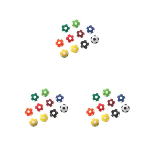 3 Set 10 Stück Kinder Erwachsene Tischfußball Eltern-Kind Interaktiver Tischball Tragbarer Fußball Gaming für Fitnessstudio Club Bar von Paowsietiviity