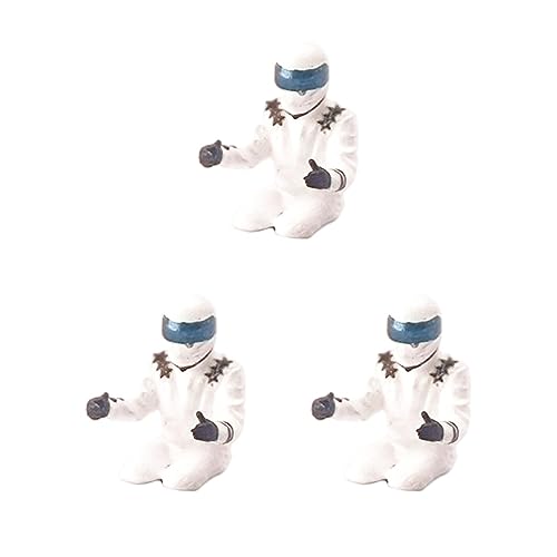 3 Set Miniatur 1/64 Maßstab Bemalt Figur Fahrer Szene Dekor Kinder Spielzeug S Gauge Racer Weiß 3 Set Miniatur 1/64 Maßstab Bemalt Figur Fahrer Szene Dekor Kinder Spielzeug S Gauge Racer Weiß von Paowsietiviity