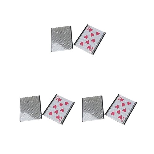 3 Set Neue Plastikkartenhüllen Ändern Illusion Zaubertrick von Paowsietiviity