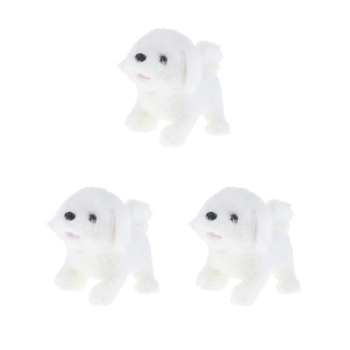3er-Set elektronischer Plüsch-Roboter für Hunde, mit Bichon-Frisé 3er-Set elektronischer Plüsch-Roboter für Hunde, mit Bichon-Frisé von Paowsietiviity