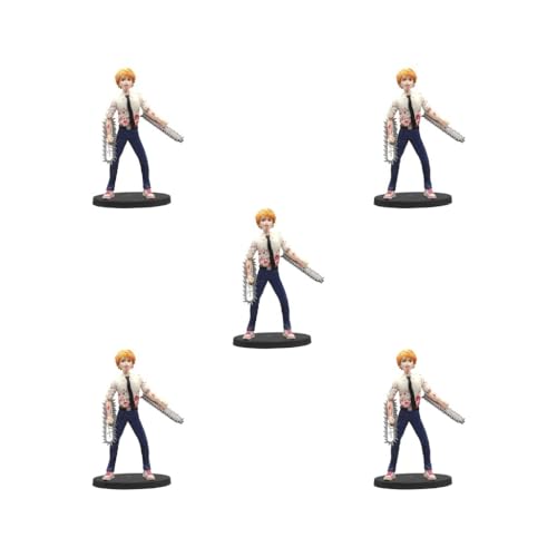 5 Set Figur handbemalte Sammlung Ornament für Desktop, dunkelblau, 11,5 x 8,5 x 18,5 cm 5 Set Figur handbemalte Sammlung Ornament für Desktop, dunkelblau, 11,5 x 8,5 x 18,5 cm von Paowsietiviity