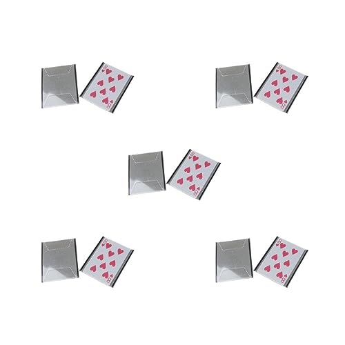 5 Set Neue Kunststoff Kartenhüllen Ändern Illusion Zaubertrick von Paowsietiviity
