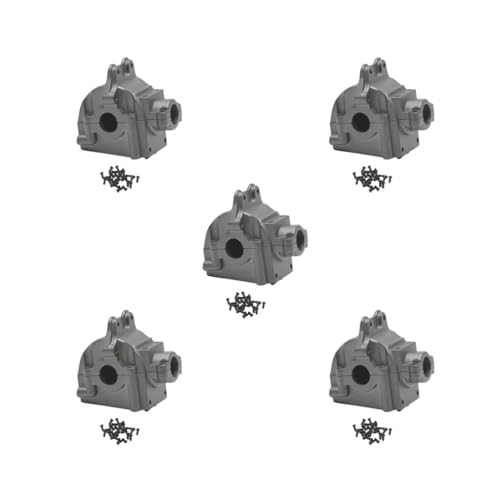 5 Set RC Getriebegehäuse für WLtoys 144001 1/14 Crawler Auto LKW Teile Grau von Paowsietiviity