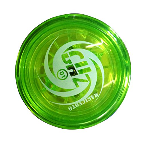 D1 Spin Ball Professional YoYo Größe E Lager mit Schnur Grün von Paowsietiviity