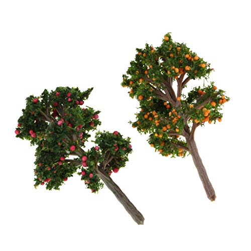 Paowsietiviity 1/12 Puppenhaus Miniatur Apfelbaum Orangenbaum für Gartendekoration Accs Paowsietiviity 1/12 Puppenhaus Miniatur Apfelbaum Orangenbaum für Gartendekoration Accs von Paowsietiviity
