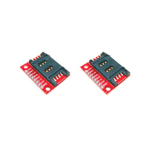 Paowsietiviity 2 Satz Elektronische Komponenten Entwicklung Board Modul SIM Karte Buchse Breakout Paowsietiviity 2 Satz Elektronische Komponenten Entwicklung Board Modul SIM Karte Buchse Breakout von Paowsietiviity