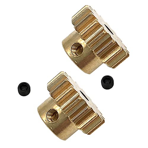 Paowsietiviity 2 Stück Messing Motorgetriebe 17T Gold Ritzel Zahnräder für WLtoys 12428 12423 12628 Paowsietiviity 2 Stück Messing Motorgetriebe 17T Gold Ritzel Zahnräder für WLtoys 12428 12423 12628 von Paowsietiviity
