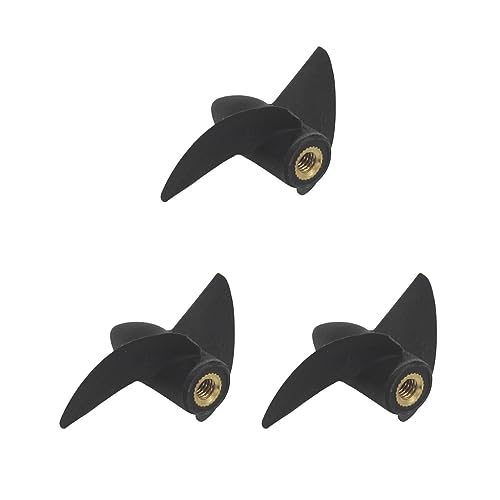 Paowsietiviity 3 Set RC Boot Schiffspropeller Fernbedienung Boot Propeller Ersatzteile 45mm Paowsietiviity 3 Set RC Boot Schiffspropeller Fernbedienung Boot Propeller Ersatzteile 45mm von Paowsietiviity