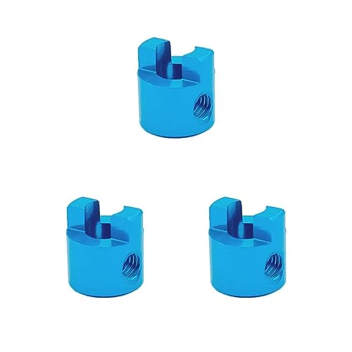 Paowsietiviity 3 set RC Boat Drive Metall Hund Welle für RC Boot Antriebswelle Teile 4mm blau Paowsietiviity 3 set RC Boat Drive Metall Hund Welle für RC Boot Antriebswelle Teile 4mm blau von Paowsietiviity