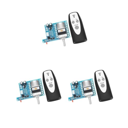 Paowsietiviity 3er-Set 9-V-Infrarot-Fernbedienung, Lautstärkeregler, Vorverstärker-Motor-Potentiometer von Paowsietiviity