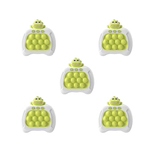 Paowsietiviity 5 Set Sensory Game Children Press It Handle Electronic Memory Game for Kids Green Dinosaurier, Style 7 von Paowsietiviity