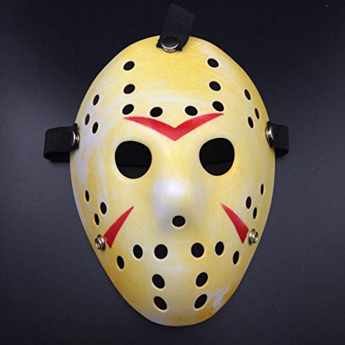 Paowsietiviity Halloween Weihnachten Maskerade Verdickte Jason Party Lustige Horror-Maske Stil 03 von Paowsietiviity