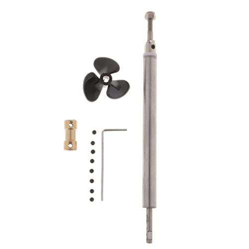 Paowsietiviity RC Boot Schiff Modellteile Antriebswelle, Koppler, Propeller, Hülse, Dichtung 2mm Paowsietiviity RC Boot Schiff Modellteile Antriebswelle, Koppler, Propeller, Hülse, Dichtung 2mm von Paowsietiviity
