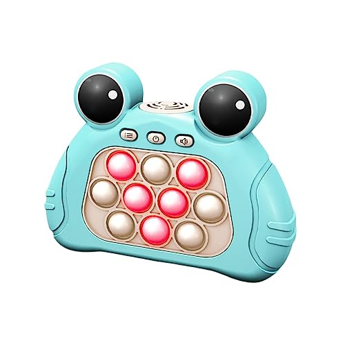Paowsietiviity Sensorisches Spiel Kinder Press It Handle Elektronisches Gedächtnisspiel für Kinder Kleinkind Grün, 11 x 14 x 4,5 cm von Paowsietiviity