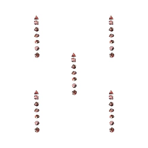 Polyedrische Würfel, Acryl, Partyzubehör, Tischspiele für DND, RPG, MTG, Rot, Weiß, 5 Stück Polyedrische Würfel, Acryl, Partyzubehör, Tischspiele für DND, RPG, MTG, Rot, Weiß, 5 Stück von Paowsietiviity