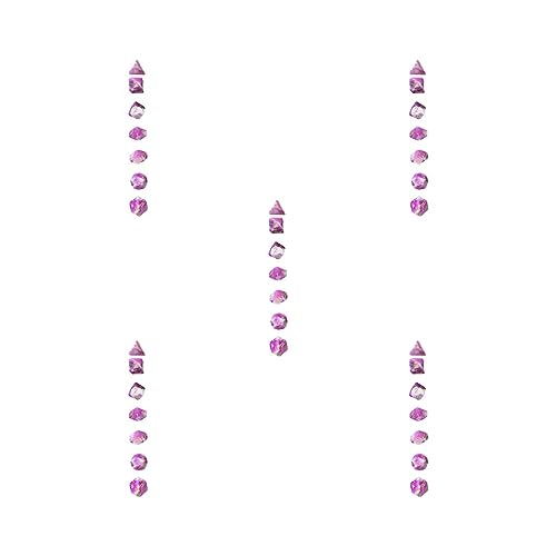 Polyedrische Würfel, Acryl, Partyzubehör, Tischspiele für DND, RPG, MTG, Violett, Weiß, 5 Stück Polyedrische Würfel, Acryl, Partyzubehör, Tischspiele für DND, RPG, MTG, Violett, Weiß, 5 Stück von Paowsietiviity