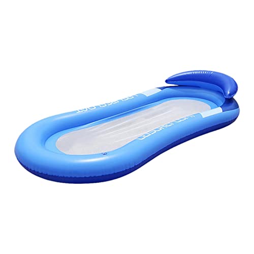 Pool Float Bed Swimming Mesh Floating Chair Sofa Lounger Water Sofa Blue von Paowsietiviity