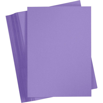 Karton, farbig, A4, Blatt 210x297 mm, 180 g, Flieder, 100 Bl./ 1 Pck Karton, farbig, A4, Blatt 210x297 mm, 180 g, Flieder, 100 Bl./ 1 Pck von Paper Concept