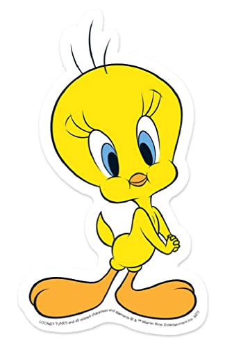 Paper House Productions Looney Tunes Tweety Bird gestanzter Vinyl-Aufkleber, 9,1 cm Paper House Productions Looney Tunes Tweety Bird gestanzter Vinyl-Aufkleber, 9,1 cm von Paper House Productions