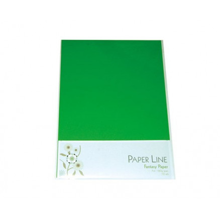 Fantasy Karton Grün A4 180g - 10 Stück von Paper Line