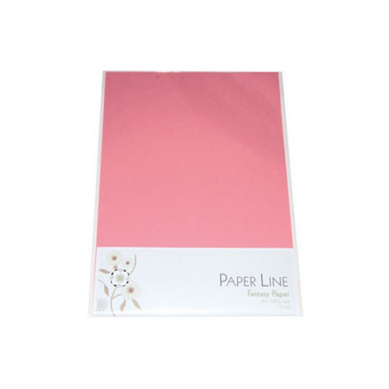 Fantasy Karton Rosa A4 180g - 10 Stück von Paper Line