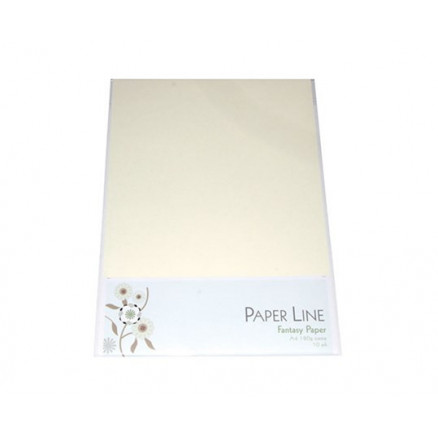 Fantasy Paper Creme A4 180g - 10 Stk von Paper Line