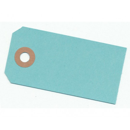 Paper Line Manilla Anhänger Hellblau 4x8cm - 10 Stk von Paper Line