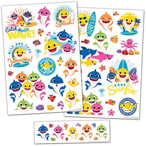 Baby Shark Vinyl Dekor Wandaufkleber | Perfekt zum Dekorieren von Kinderzimmern und Möbeln, transparente Bordüren Baby Shark Vinyl Dekor Wandaufkleber | Perfekt zum Dekorieren von Kinderzimmern und Möbeln, transparente Bordüren von Paper Projects