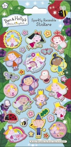 Paper Projects Ben and Holly's Little Kingdom Glitzernde wiederverwendbare Aufkleber, offizielles Lizenzprodukt, wiederverwendbar auf nicht-porösen Oberflächen, Blau, 19,5 cm x 9,5 cm Paper Projects Ben and Holly's Little Kingdom Glitzernde wiederverwendbare Aufkleber, offizielles Lizenzprodukt, wiederverwendbar auf nicht-porösen Oberflächen, Blau, 19,5 cm x 9,5 cm von Paper Projects