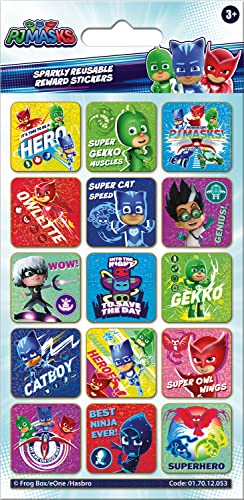 Paper Projects 01.70.12.053 PJ Masks Heroes Sparkly Belohnungsaufkleber von Paper Projects