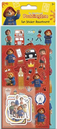 Paper Projects The Adventures of Paddington Sortiments-Aufkleber-Set, enthält 3 Arten von Aufklebern, perfekt für Dekoration und Scrapbooking, 24,5 cm x 11 cm (01.70.31.024) Paper Projects The Adventures of Paddington Sortiments-Aufkleber-Set, enthält 3 Arten von Aufklebern, perfekt für Dekoration und Scrapbooking, 24,5 cm x 11 cm (01.70.31.024) von Paper Projects