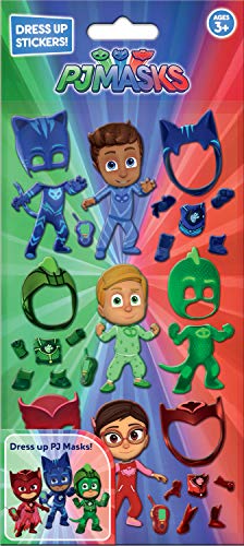 PJ Masks Dress Up Aufkleber, wiederverwendbar, grob, Schaumstoff-Aufkleber, perfekt für Bastelarbeiten von Paper Projects