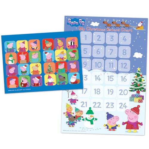 Peppa Pig Adventskalender Belohnungstabelle | Inklusive 24 bunten Aufklebern | Count Down to Christmas! Peppa Pig Adventskalender Belohnungstabelle | Inklusive 24 bunten Aufklebern | Count Down to Christmas! von Paper Projects