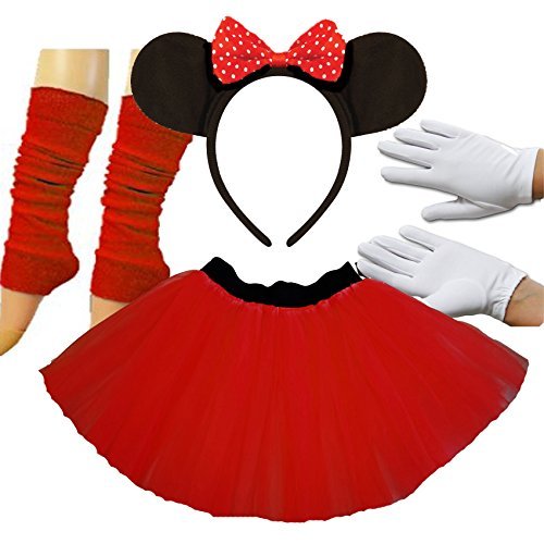 Adult Minnie das süße Maus Karneval Tutu Kostüm von Paper Umbrella