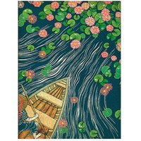 Lotus River 500 Piece Jigsaw Puzzle by Paperblanks (Living with Yuko) von Paperblanks