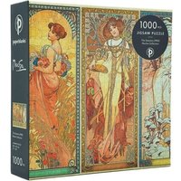 Puzzle, Die Jahreszeiten (1900), 1.000 Teile von Paperblanks