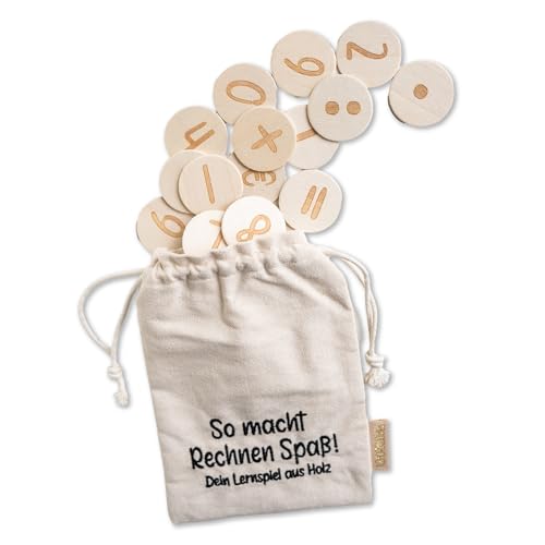 Papierdrachen Holzspielset Rechenspiel - Einmaleins - Pädagogisch Wertvoll, umweltfreundlich & tragbar - Ideal für Zuhause & unterwegs - Set 2 Papierdrachen Holzspielset Rechenspiel - Einmaleins - Pädagogisch Wertvoll, umweltfreundlich & tragbar - Ideal für Zuhause & unterwegs - Set 2 von Papierdrachen