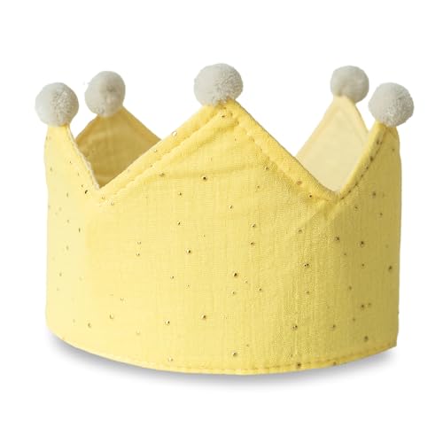 Papierdrachen Musselinkronen mit goldenen Akzenten Gelb - Set 05 Papierdrachen Musselinkronen mit goldenen Akzenten Gelb - Set 05 von Papierdrachen